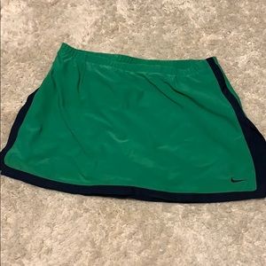 Vintage Green Nike athletic skirt